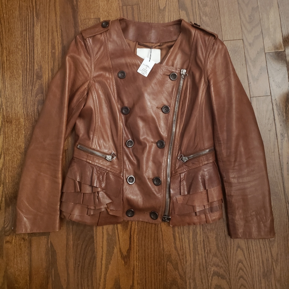 Genuine leather jacket